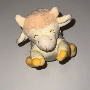Moo Mates By Russ Plush Stuffed Animal - Cream & Yellow